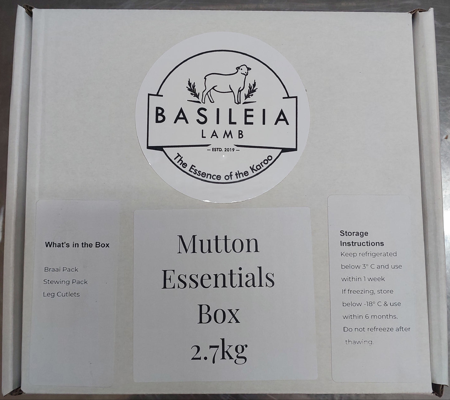 Mutton Essentials Box - 2.7kg